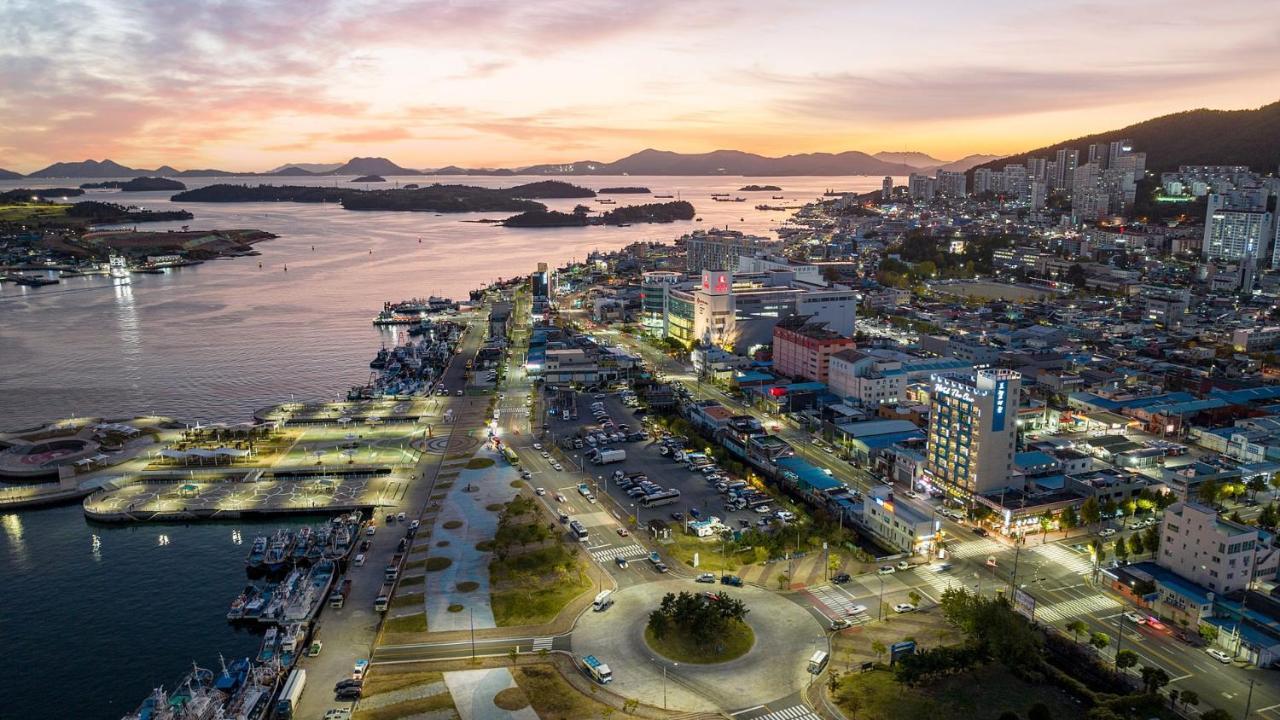 Hotel The One Yeosu Esterno foto